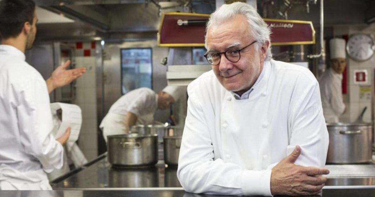 Chef Alain Ducasse
